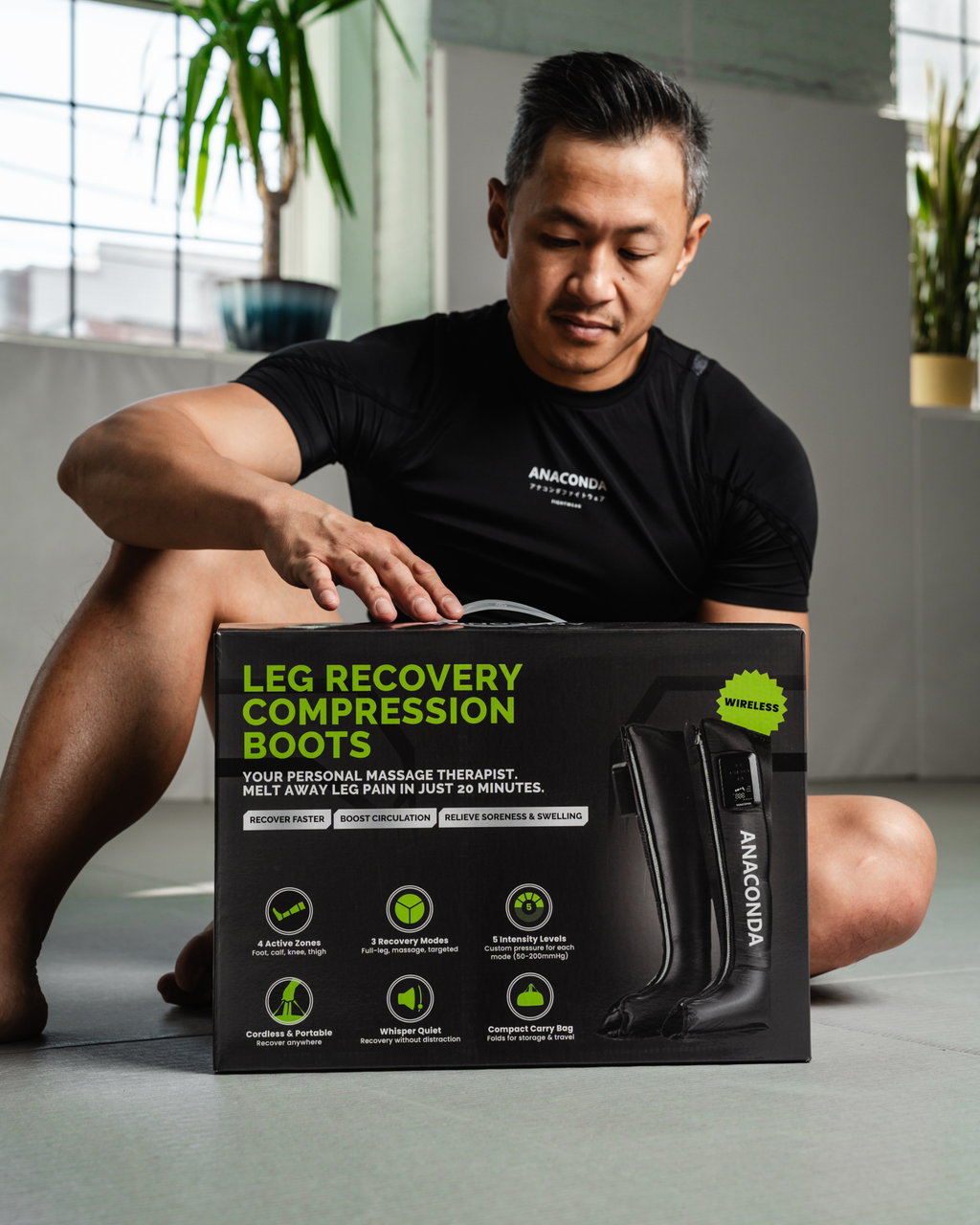 Anaconda Leg Recovery Compression Boots