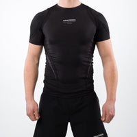 X-Vent Short Sleeve Rashguard Black