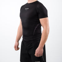 X-Vent Short Sleeve Rashguard Black