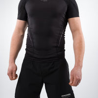 X-Vent Short Sleeve Rashguard Black