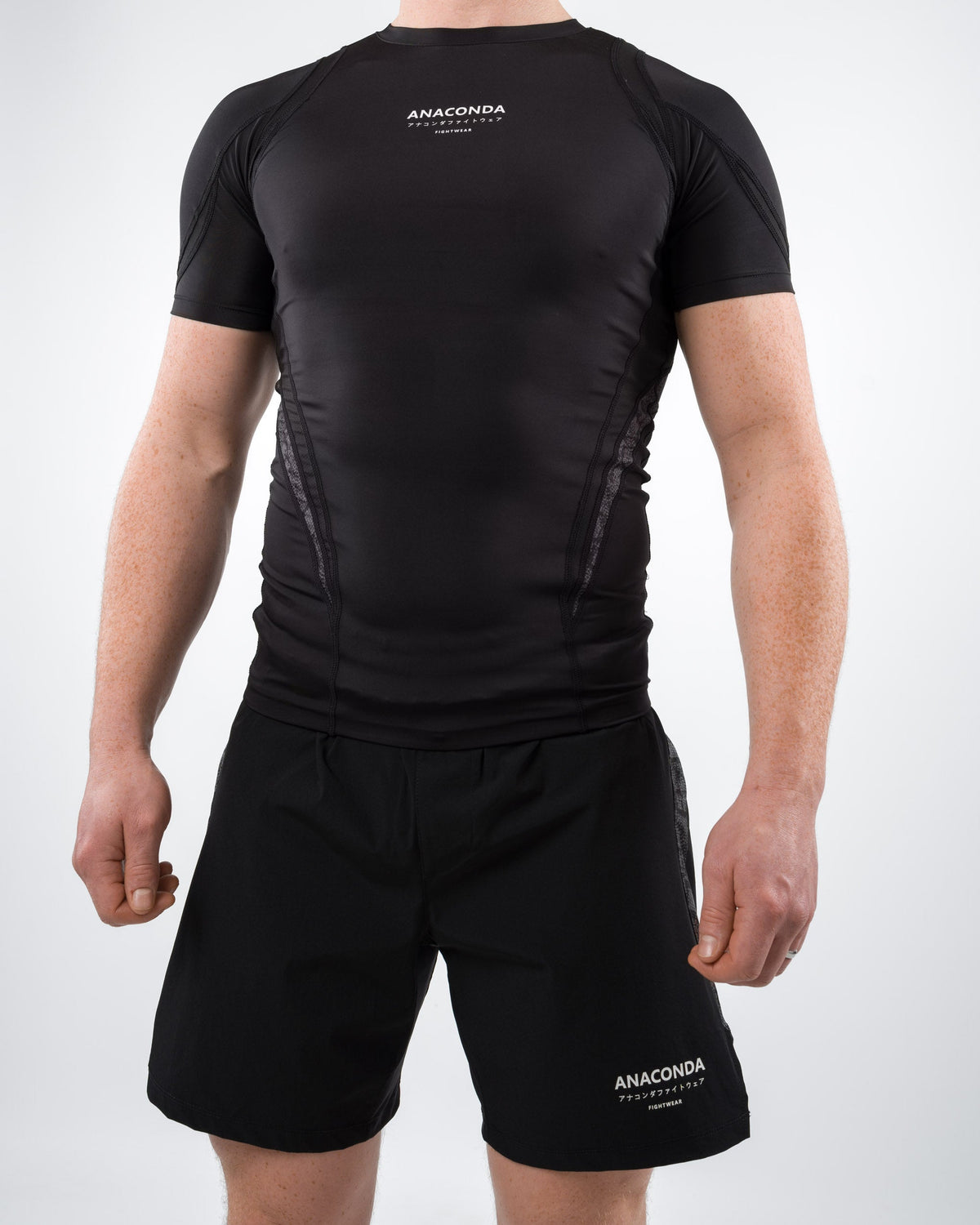 X-Vent Short Sleeve Rashguard Black