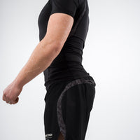 X-Vent Short Sleeve Rashguard Black