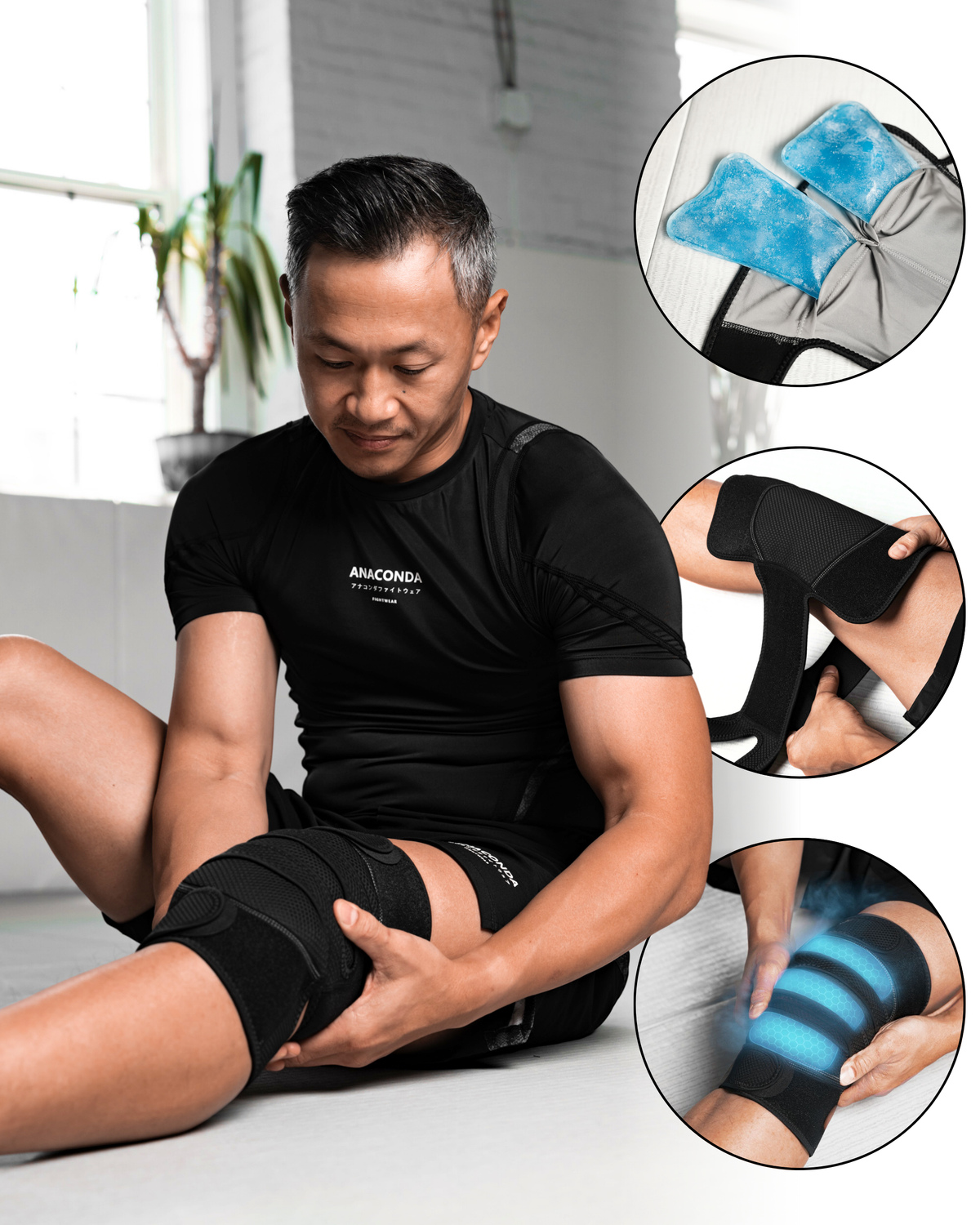 Anaconda Ice Recovery Knee Wrap